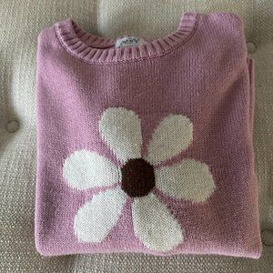 Just Polly New York Pink Crew-neck Sweater - Juniors Size Medium